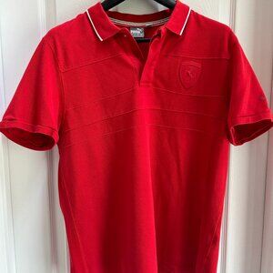 ***MENS PUMA FERRARI POLO SHIRT***